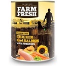 Topstein Farm Fresh kuracie a losos s bramborami 400 g