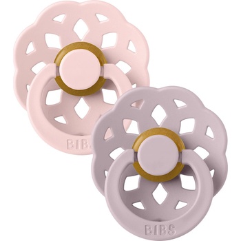 Bibs Boheme přírodní kaučuk 2ks blossom dusky lilac