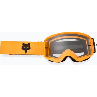 FOX Велосипедна маска Fox Racing Main Core tangerine/clear