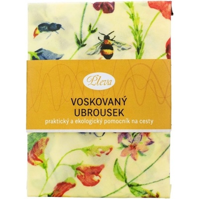 BagMe Voskovaný ubrousek luční kvítí s hmyzem 30 x 30 cm