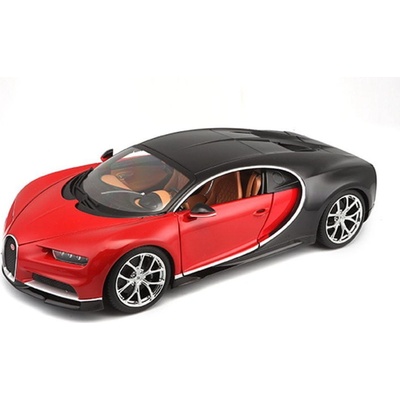 Bburago Bugatti Chiron červená 1:18