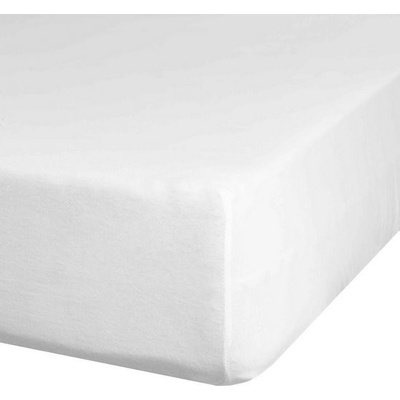 Eurofirany plachta s napinacou gumou jersey bavlna biela 180x200x30