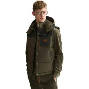 Scotch & Soda Елек Scotch & soda 183661 vest - Green (Olive Night)
