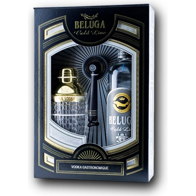 Beluga Gold Line 40% 0,7 l (darčekové balenie Shaker)