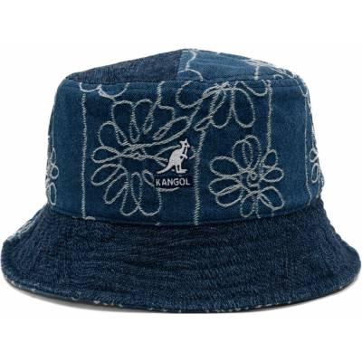 Kangol Trends Pack Denim Mashup Bucket Medium Blue Floral velikost L
