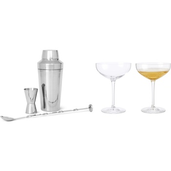 Kähler Аксесоари за бармани GC Barware с 2 чаши за шампанско 5 части (25325)