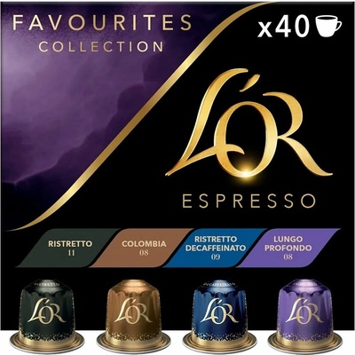 L'OR Espresso Favourites mix 40 ks