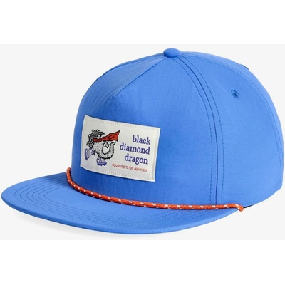 BLACK DIAMOND SYNTHETIC ROPE HAT Drifter Blue Wht Dragon Patch