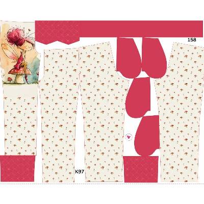 Takoy Panel se střihem rozšířené softshellové kalhoty víla Mia 158 - Jarní softshell
