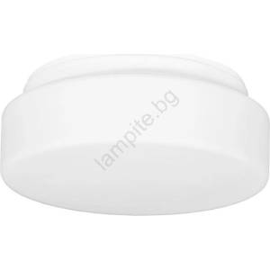 Ecolite W122/B-BI - Плафон HECTOR 1xE27/60W/230V IP44 бял (EC0478)