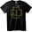 NOONEBRAND Тениска Rammstein Геометрично линейно изкуство - 4XL, White
