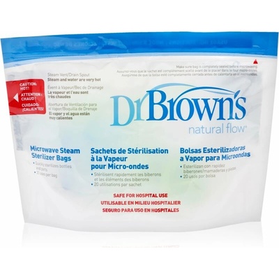 Dr. Brown's Microwave Steam Sterilizer Bags sterilizačné vrecúška 5 ks