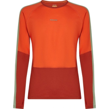 Icebreaker Men Merino 200 Oasis+ LS Crewe Размер: XL / Цвят: оранжев