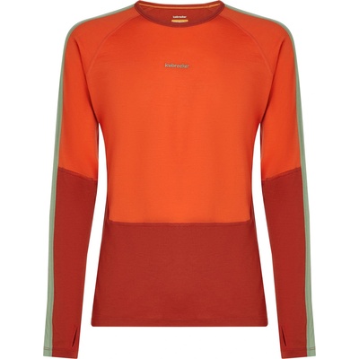 Icebreaker Men Merino 200 Oasis+ LS Crewe Размер: XL / Цвят: оранжев