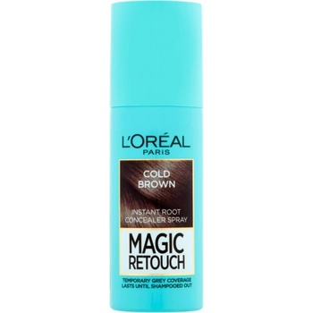 L'Oréal Magic Retouch sprej pro okamžité zakrytí odrostů HSC 7 Chatain Froid