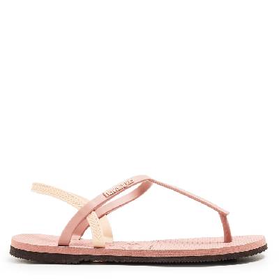 Джапанки Havaianas Kids' Hav. You Paraty Black Flip Flops - Crocus Rose