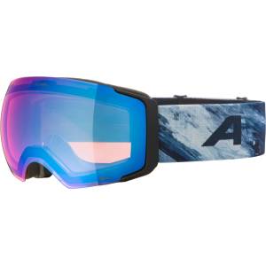 Alpina Ски маска Alpina Falera Mag Q-Lite Mir. S2 (VLT 25%) + S1 (VLT 65%) Ski goggles - Black / Blue Matt / Blue Mirror - размер One Size (417-4030-0111)