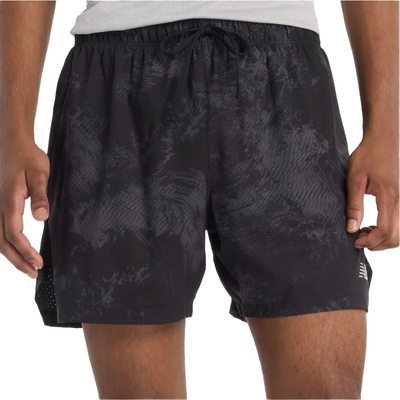 New Balance Мъжки шорти за бягане New balance RC Printed Short 5'' Running shorts - Grey (012-3837-0211)