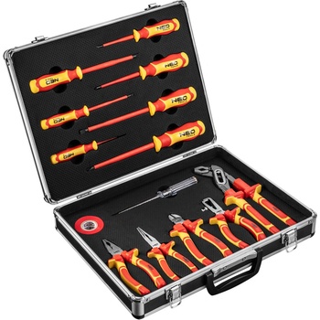 NEO TOOLS Sada klieští a skrutkovačov 1000V, 13 ks 01-234