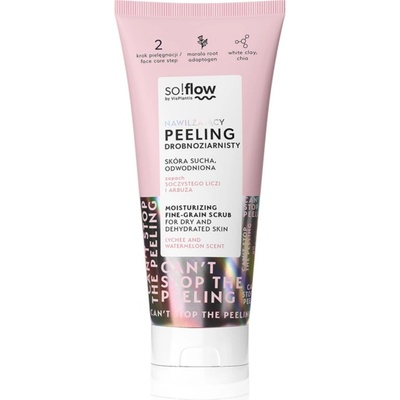so! flow Moisturizing Face Peeling почистващ пилинг за тяло 75ml