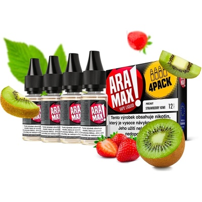 Aramax Strawberry Kiwi 4 x 10 ml 3 mg