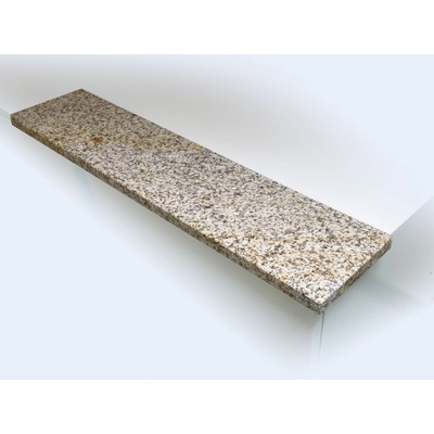 TONE OF STONE Vnitřní kamenný žulový parapet - Žula Padang Yellow lesk, 250x250x20 mm