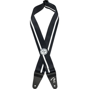 Fender 70th Anniversary Polyester Black Колан за китара (0990648070)