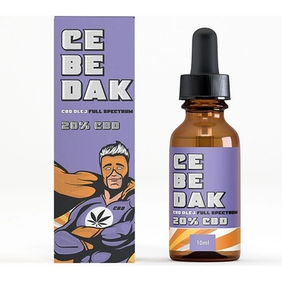 Cebedak CBD olej full spectrum 20% 2000 mg 10 ml