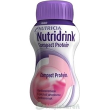 Nutridrink Compact Protein s jahodovou príchuťou 24 x 125 ml