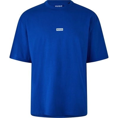 Hugo Тениска Hugo Men's Regular Fit Logo Back T-Shirt - Blue 493