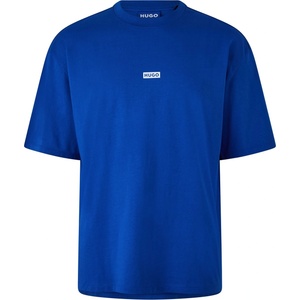Hugo Тениска Hugo Mens HUGO Printed Logo Back T-Shirt with MCMXCIII text - Regular Fit - Blue 493