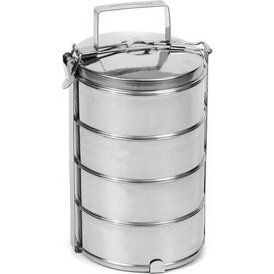 Orion Nerezový jídlonosič 4 patra, 1 l