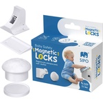 SIPO Magnetic locks 4ks бяло (spsbs-m4)