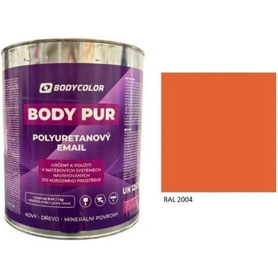 Body Color Polyuretánová farba 4:1 lesklá 4,5 l čistá oranžová