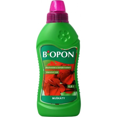 Bopon Muškáty, Pelargónie tekuté hnojivo 500 ml
