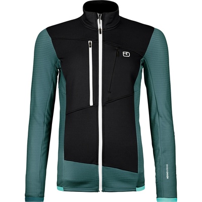 Ortovox Дамско вълнено яке Ortovox Women's Fleece Grid Jacket Fleece jacket - Dark Arctic Grey (105-5184-0214)