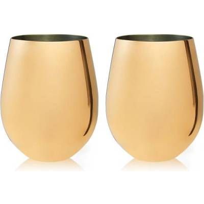 Viski (САЩ) Комплект от 2 бр. стоманени чаши viski gold - 530 мл (viski 5242)