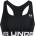 Under Armour HeatGear® Armour Mid Branded Sports Bra Women' - Black