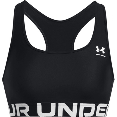 Under Armour HeatGear® Armour Mid Branded Sports Bra Women' - Black
