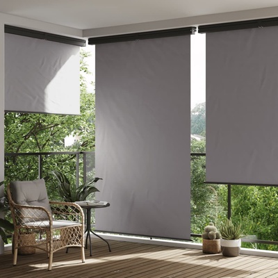 Greatstore Balkonová zástěna 170 x 250 cm šedá