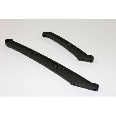 TEAM C Спънки шаси бъги Plastic Chassis Stiffeners front and rear 1: 8 Team C Truggy Buggy TG8006 (TG8006)