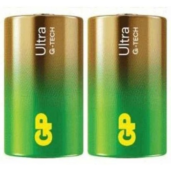 GP Batteries Алкална батерия GP ULTRA LR20 -2 бр. в опаковка shrink- 1.5V GP-BA-13AU21-S2 (GP-BA-13AU21-S2)