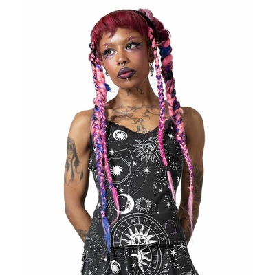 KILLSTAR дамски потник (пижами) KILLSTAR - Cosmos Lace Cami - Черен - KSRA005998