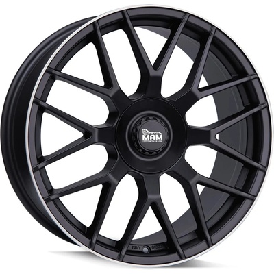 MAM GT1 8x18 5x112 ET30 black polished