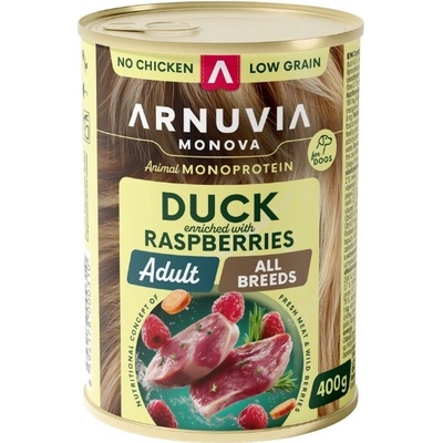 Arnuvia Dog Adult Duck & Raspberries 6 x 400 g