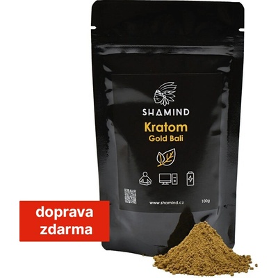 Shamind Kratom Gold Bali 25 g – Zboží Dáma
