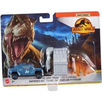 Mattel Jurský svět Matchbox Dinokáry Stegosaurus Claw Carrier
