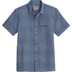 Royal Robbins Мъжка риза с копчета Royal Robbins Hempline Spaced S/S Shirt - Flint (033-2706-0711)