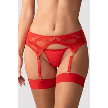 Obsessive Aliosa Секси жартиерен колан в червеноEH-79047-CZERWONY - Черен, размер L/XL