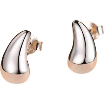 Silenti Jewelry Сребърни обеци "Огледален Блясък